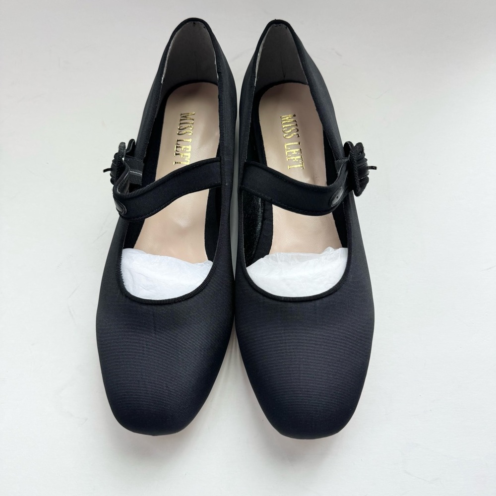 Size 11 Flats Miss Left Women's Comfort Buckle Strap Mary Janes Classic Ballet